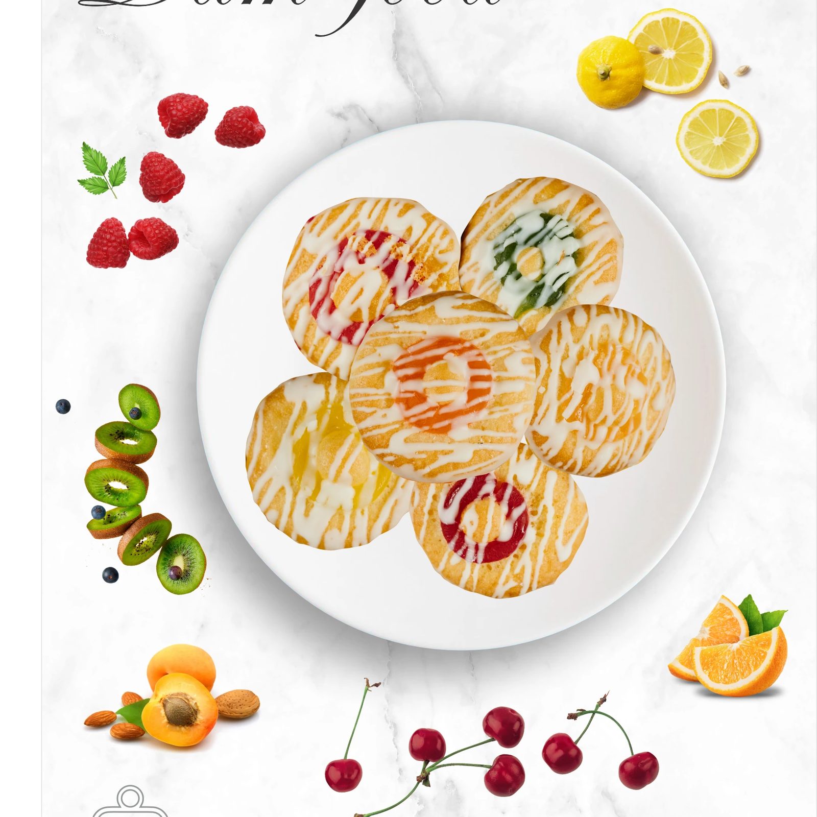Вкусное Малиновое — печенье (Коробка) 800 г